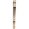 Ekena Millwork Balboa Block Smooth Bracket, Douglas Fir, 3 1/2"W x 38"D x 44"H BKT04X38X44BOA05SDF - alternate 2